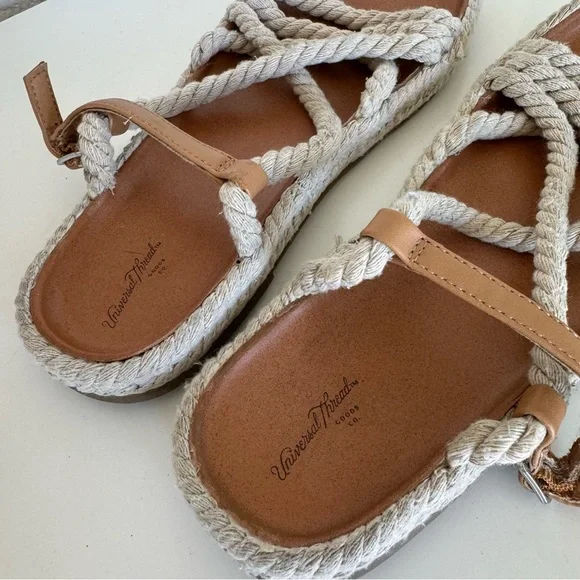 Target Universal Thread Rope Sandals - Picture 3 of 9